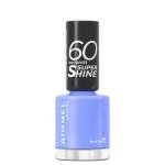 Rimmel London 60 Seconds Super Shine Nail Polish 856 Blue Breeze