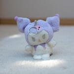 Cute Plush Character Keychain Toy