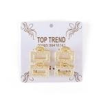 Textured Rectangle Hair Claw Clip Set