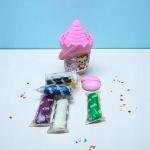 Castle Bucket Play Dough Set – Colorful Clay with Carry Handle