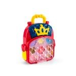 مجموعة مكياج أميرة للأطفال بتصميم حقيبة ظهر