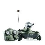 Amphibious Remote-Control Battle Tank Toy
