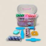 Play Dough Set with 18 Colors – Bunny Design Storage Box with Molds and Tools