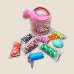 Watering Can Play Dough Set – 14 Colors Modeling Clay Kit with Molds