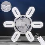 U-Shaped Ceiling Fan Light with Remote Control