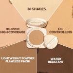 Sheglam Skin-Focus High Coverage Powder Foundation – Sand