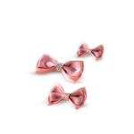 Girl's Rhinestone Accent Hair Bow Clip with Crystals