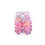 مجموعة مشابك شعر فرنسية للبنات بتصميم كعكة من الشيفون والدانتيل إكسسوارات شعر أنيقة