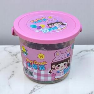 Cartoon Girl Play Dough Set – 24 Color Soft Modeling Clay Kit for Kids