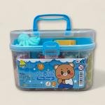 Play Dough Set with 18 Colors – Bunny Design Storage Box with Molds and Tools