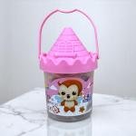 Castle Bucket Play Dough Set – Colorful Clay with Carry Handle