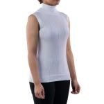 Ribbed Sleeveless Turtleneck Sweater Top – Knit Fit