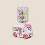 Happy Wheels School Bus Play Dough Dispenser – Fun Colorful Dough Adventure