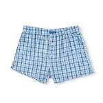 COTTONIL  Men's Woven Cotton Boxer Shorts – Classic Check & Stripe Patterns