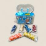 Play Dough Set with 18 Colors – Bunny Design Storage Box with Molds and Tools