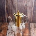 Ergonomic Design Glass Teapot 750ml