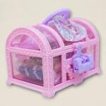 Princess Treasure Chest Play Dough Set – 12 Colorful Clay Packs with Fun Molds