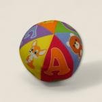 Alphabet Soft Ball – Animal & Letter Print Design