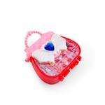 Kids’ DIY Jewelry & Beads Handbag Set – Heart Bow Design