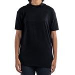 تيشرت مبطن عنق واسع - أكمام قصيرة مريحة