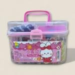 Play Dough Set with 18 Colors – Bunny Design Storage Box with Molds and Tools