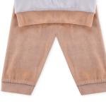 طقم سويت شيرت للأطفال – مولود ليكون لطيفا مع تفاصيل رقع