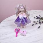 Elegant Lace Princess Doll with Styling Accessories Set