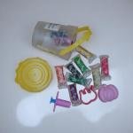 Cute Animal Play Dough Bucket Set - 12 Vibrant Colors with Fun Molds and Easy-Carry Drip-Lid Design