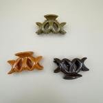 Interlocking Loop Design Hair Claw Clips set of 12pcs