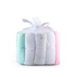 مجموعة مناشف وجه تيري ناعمة 24 قطعة