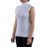 Ribbed Sleeveless Turtleneck Sweater Top – Knit Fit
