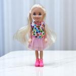 تنورة وحذاء لدمية كاب كيك سويت هارت