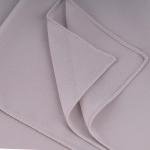 Cotton and Polyester Scarf with Fine Stitch Edges - Beige