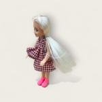 تنورة وحذاء لدمية كاب كيك سويت هارت