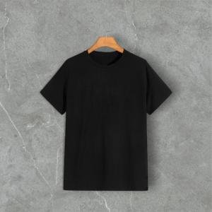 تيشيرت أوفر سايز بياقة دائرية من القطن الناعم