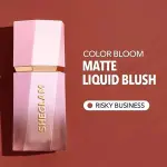 Sheglam Color Bloom Liquid Blush-Risky Business