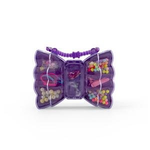 طقم صنع المجوهرات والخرز على شكل فراشة