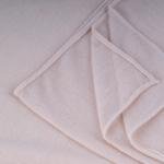 Cotton and Chiffon Scarf with Fine Stitch Edges - Peach