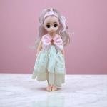 Elegant Lace Princess Doll with Styling Accessories Set