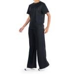Ribbed Loungewear Set, Shiny Finish & Relaxed Fit