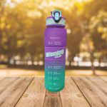 زجاجة ماء Winning Spirit - تدرج الأزرق والأرجواني 1000 مل