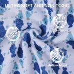 Baby Washcloths – Ultra Soft & Absorbent Reusable Baby Face Towels 24-Pack