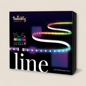 توينكل طقم تمديد شريط ليد المتحكم فيه عبر التطبيق بطول 1.5 متر
