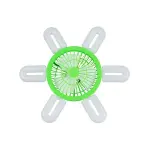 U-Shaped Ceiling Fan Light with Remote Control