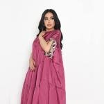 عباية نسيم الأزهار المزخرفة