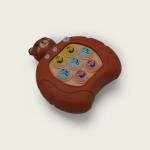 لعبة ذاكرة فقاعات وجه الدب