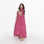 عباية نسيم الأزهار المزخرفة