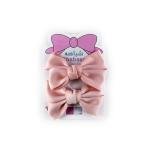 طقم مشابك شعر للبنات بتصميم الفيونكة الفرنسية  لمسة من الأناقة