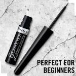 ريميل جلام آيز بروفشنال ليكويد آيلاينر - 001 بلاك جلامور