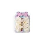 Girl's Grosgrain Bow Hair with Glitter Mesh Details